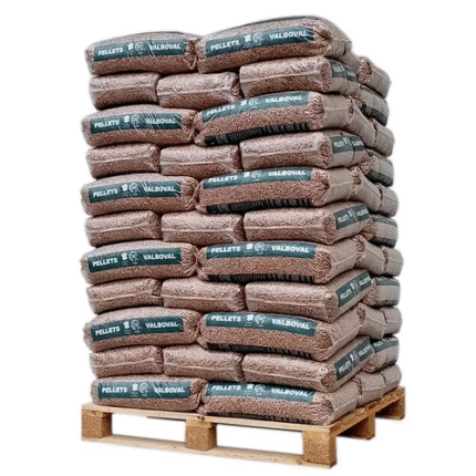 Valboval pellets – Pallet van 65 zakken van 15 kg